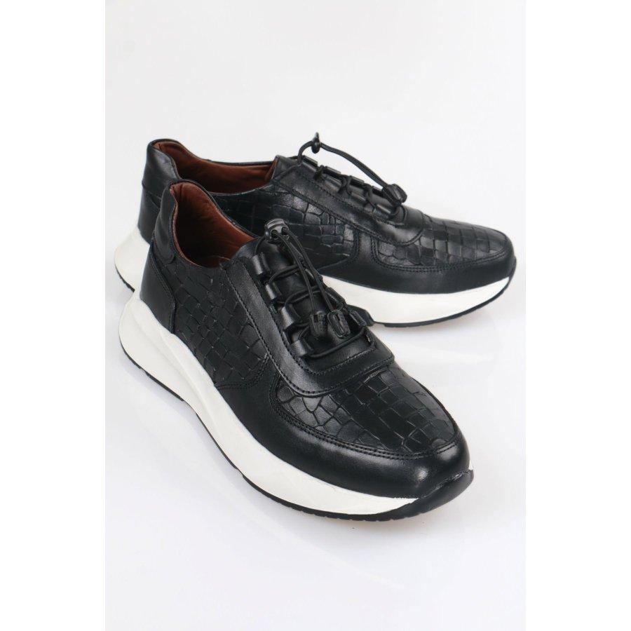 Мужская повседневная спортивная обувь из натуральной кожи