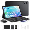 Планшет POCKAM P13 Pro 13,4 дюйма, 48 ГБ + 256 ГБ, 2,4K 120 Гц Android 16, Восьмиядерный, 12000 мАч, 5G WIFI, 4G LTE, 3,5 мм Наушники, Клавиатура, Чехол