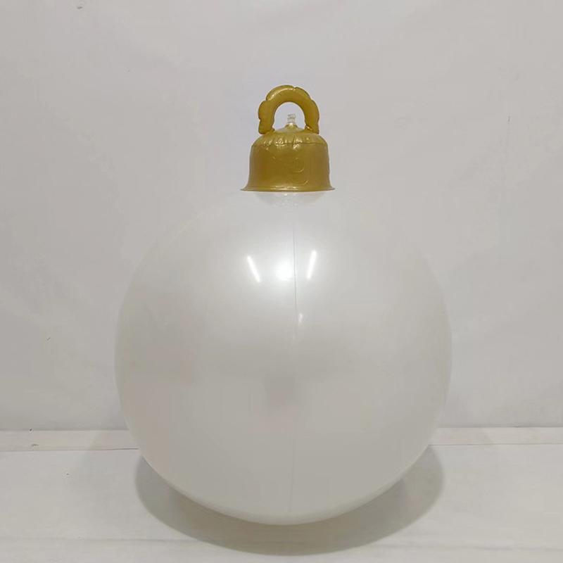 Рождественские праздничные воздушные шары с принтами, игрушечным мячом, уличным надувным развлечением 60 см