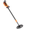 Metal Detector for Kids, 6 Inch Waterproof Search Coil with LCD Display, Adjustable 26''-36'' Gold Detector, Lightweight Carbon Fiber Stem for Junior