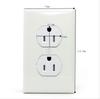 American Double Gang Wall Plate - UL Certified Receptacle Cover