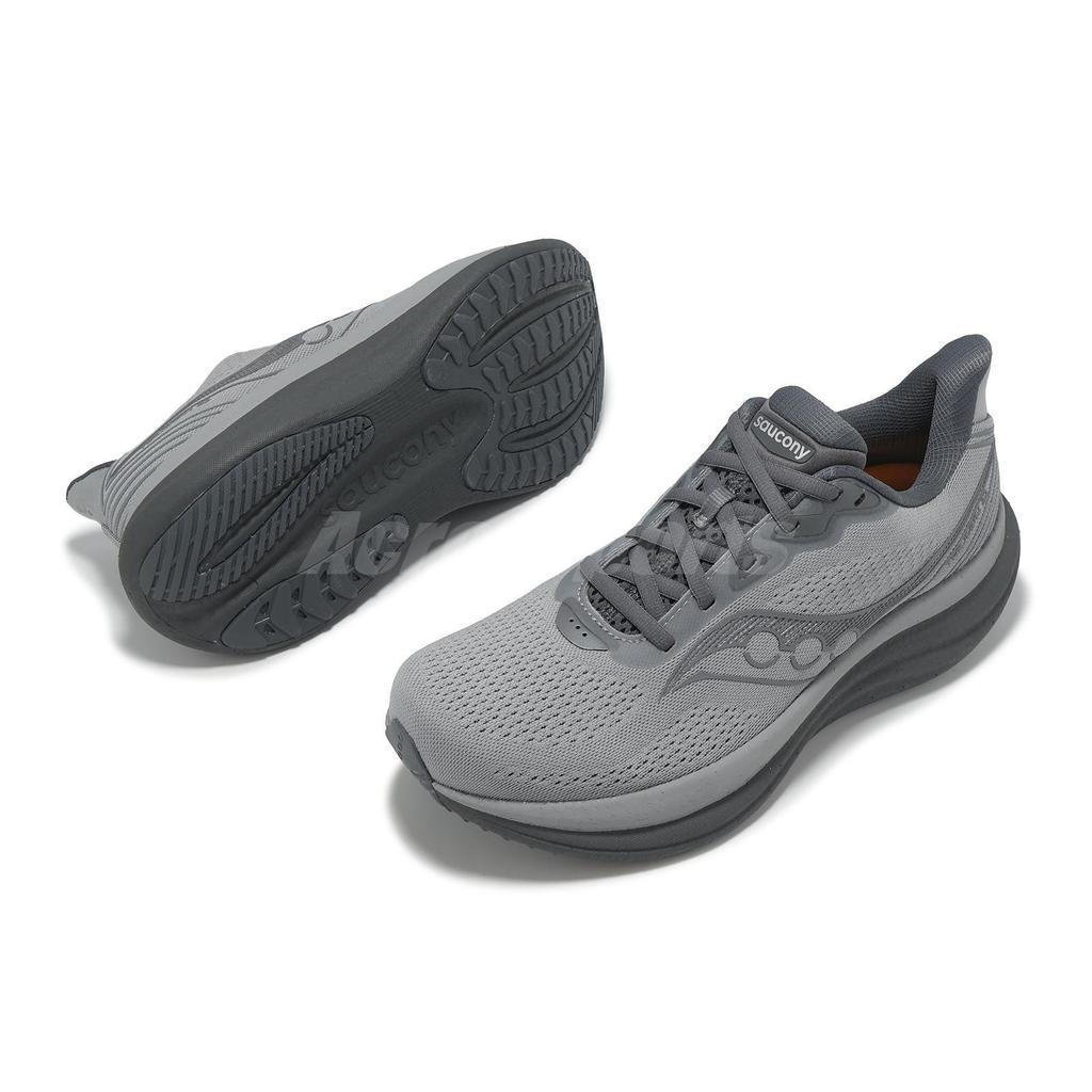 SAUCONY Triumph 23 Wide Fossil Shadow Grey Мужские кроссовки для бега Кроссовки S21024-203