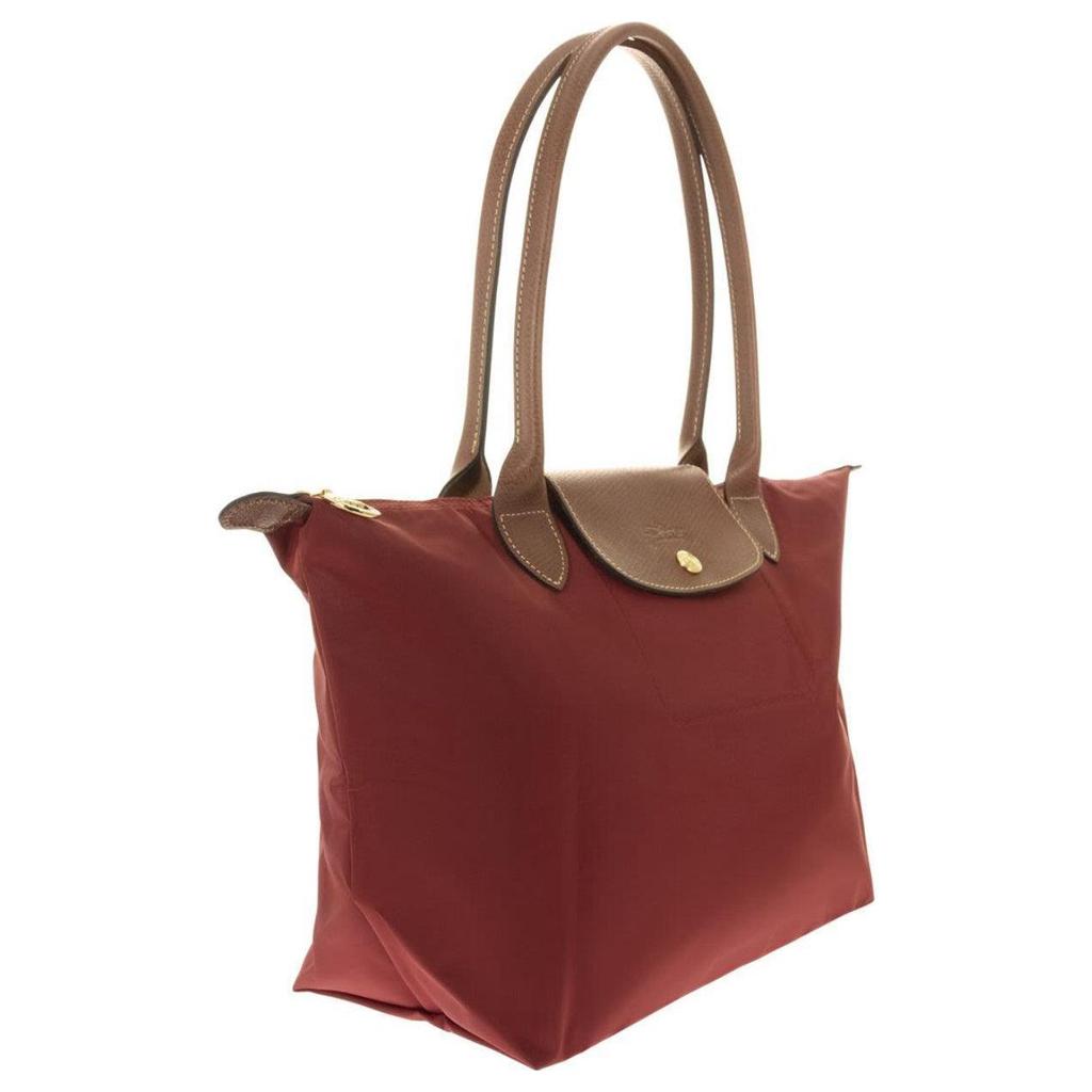 Longchamp Складная сумка-тоут на молнии с логотипом Женские сумки-тоут Красный 2605089P59