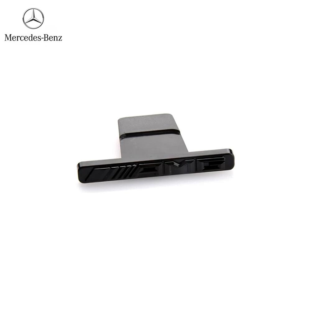 1pcs 3D AMG Logo Emblem Car Front Grille Badge For Mercedes Benz w211 W124 W169 W176 W177 W202 W203 W204 W205 W210 accessories AO1