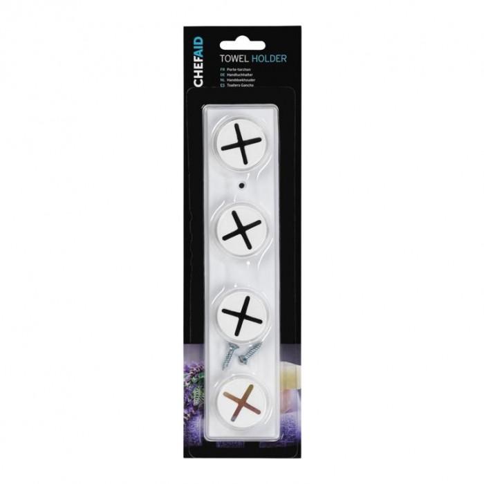 Chef Aid Держатель для полотенец с 4 отверстиями