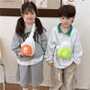 Trendy Children's Nylon Crossbody Bag For Boys With Colorful Letter Design And Breathable Material