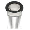 Onion Slicing Holder Multi Purpose Ergonomic Stainless Steel Onion Slicing Assistant Tool for Vegetable Potato