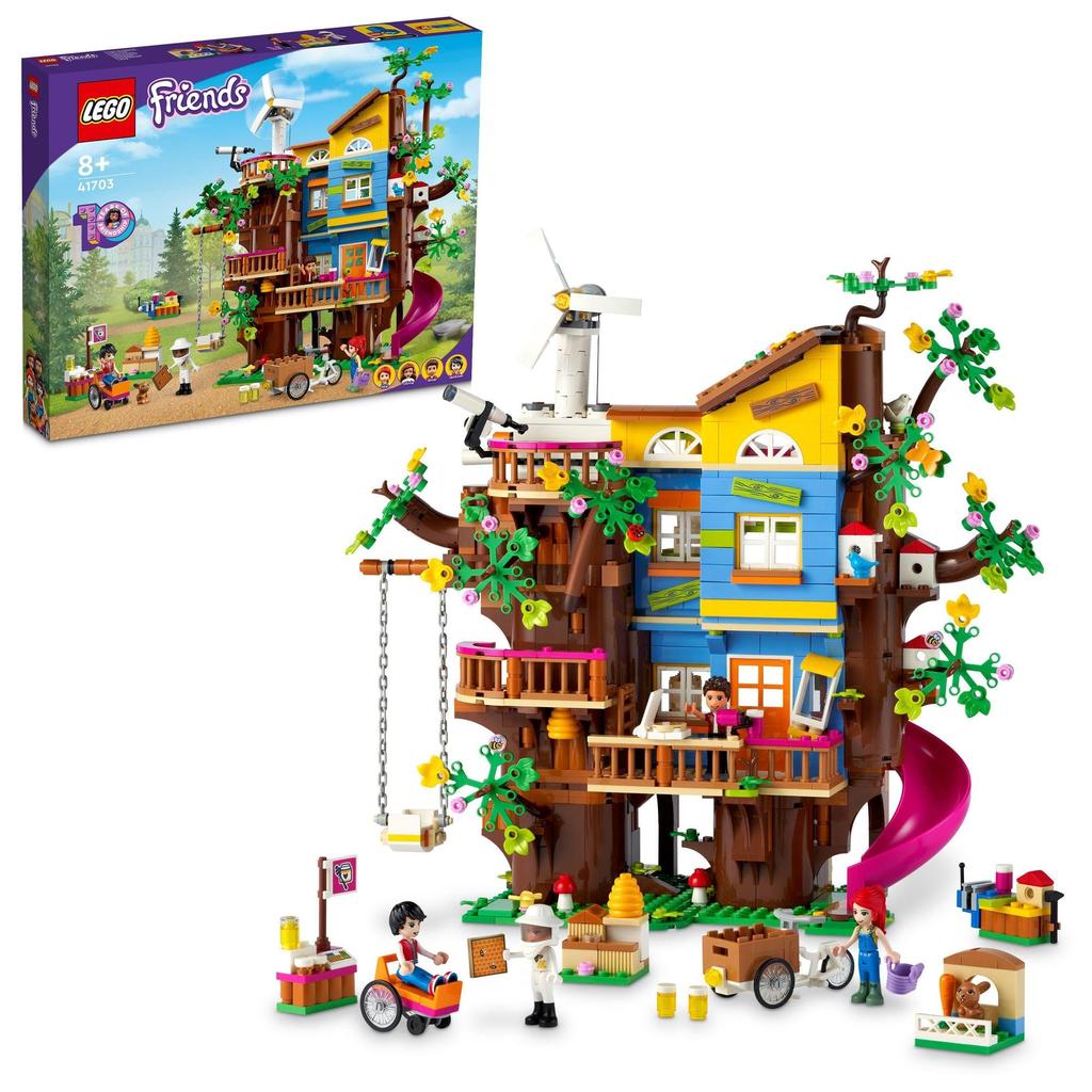 LEGO Friends Friendship Tree House Christmas Present Christmas 41703 Toy Block House Home Doll Doll Girls Ages 8+
