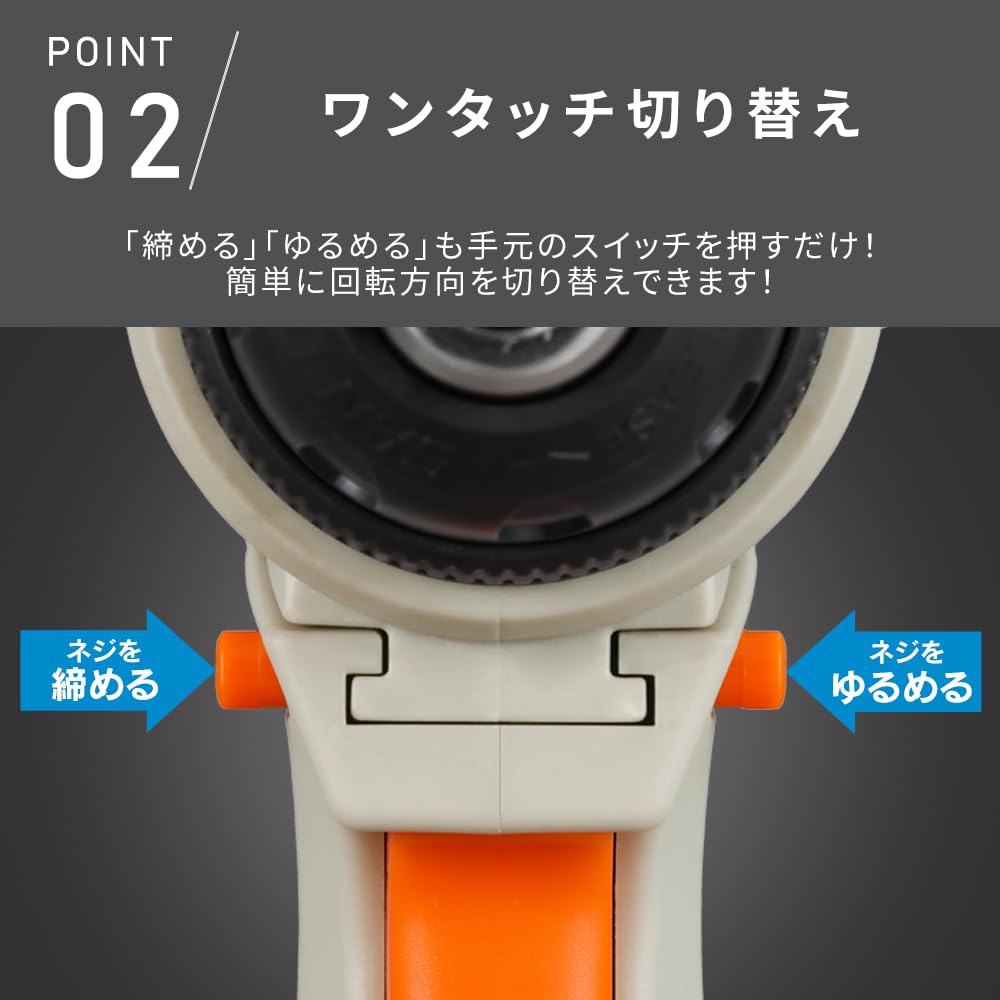 IRIS OHYAMA Rechargeable Drill Driver Set with No Charger Sand Beige 5-in-1 10.8V Multi-Gear Type-C Charging, Required, PJM10DRS,