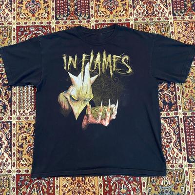 2008 In Flames хэви-метал группа Унисекс футболка Все размеры от S до 5XL VN2156 Унисекс футболка