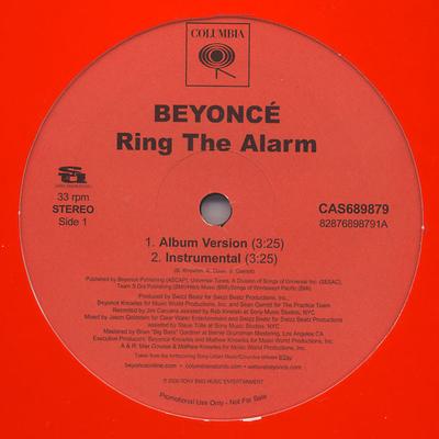 12-дюймовая пластинка БЕЙОНС? - Ring The Alarm 82876898791 Sony Urban Musi 2006 US Rap & Hip-Hop/R&B Б/у