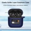 Силиконовый чехол для наушников-вкладышей, совместимый с Bluetooth, для AirPods, противоударный, беспроводной, крышка для зарядного кейса, с экраном, защитный чехол для наушников