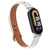 Для Xiaomi Smart Band 9 NFC/9/8 NFC/8 Ремешок для часов из натуральной коровьей кожи, сменный ремешок с коннектором