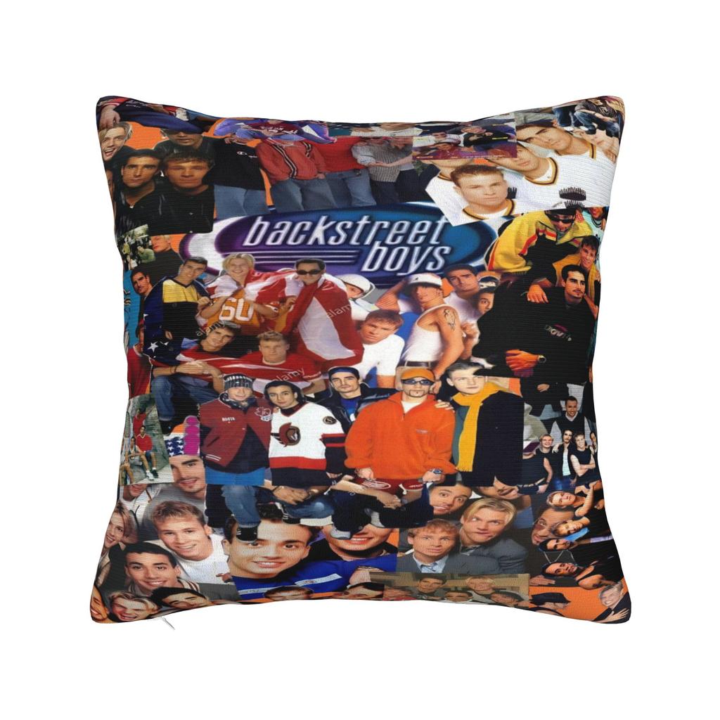 Warm Car Backstreet Boys Album Millenniums Decorations Pillowcases Merch  Pillow Cover Square Multiple Sizes