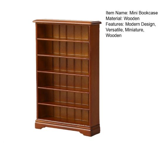 Кукольный мини-книжный шкаф, полка, масштаб 1/12, белая современная мебель для гостиной, кукольный дом, библиотека, офис, декор, миниатюрная деревянная витрина