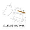 6L5Z1021453AA: Left Side Seal for 90-11 Ford Everest