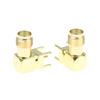 10/20Pcs Sma-Kwe Angled Sma Rf Connector Socket 90-Degree Angled Four-Pin Sma Female Connector W External Thread Internal Bore