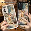 Phone Case: 2D flat, suitable for Samsung Galaxy A34 A35 M05 M06 S20 S22 S21 FE Plus 5G protective case, Sled Party, perfect Christmas and Halloween h