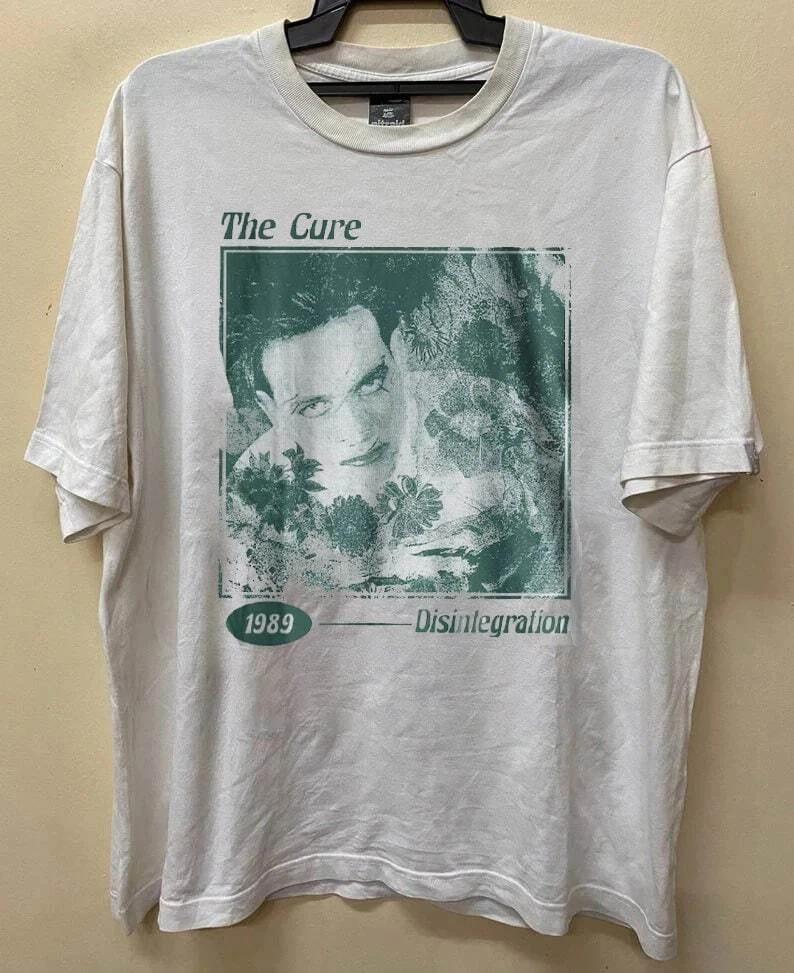 Retro Style The Cure 1989 T-shirt Summer New Retro Unisex Casual Fashion T-shirt