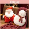 Santa Decorative Claus Plush Toy Spun Polyester Cover Living Room Decor Festive