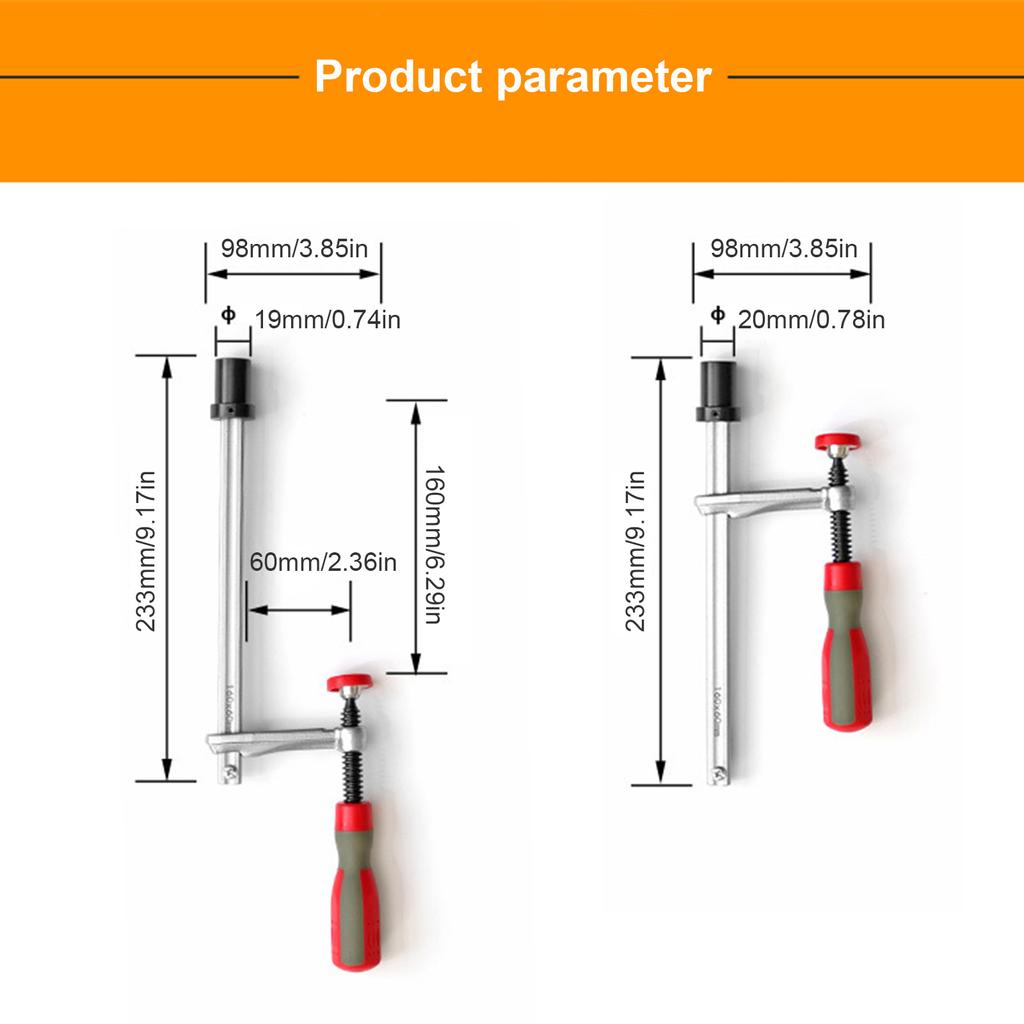 Настольный зажим для деревообработки Стальной держатель заготовки Настольный зажим для дерева Модернизация зажима для столярных работ