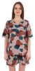 Printed Nightwear Shorts Set For Women Top And Short Sleepwear Sets 2