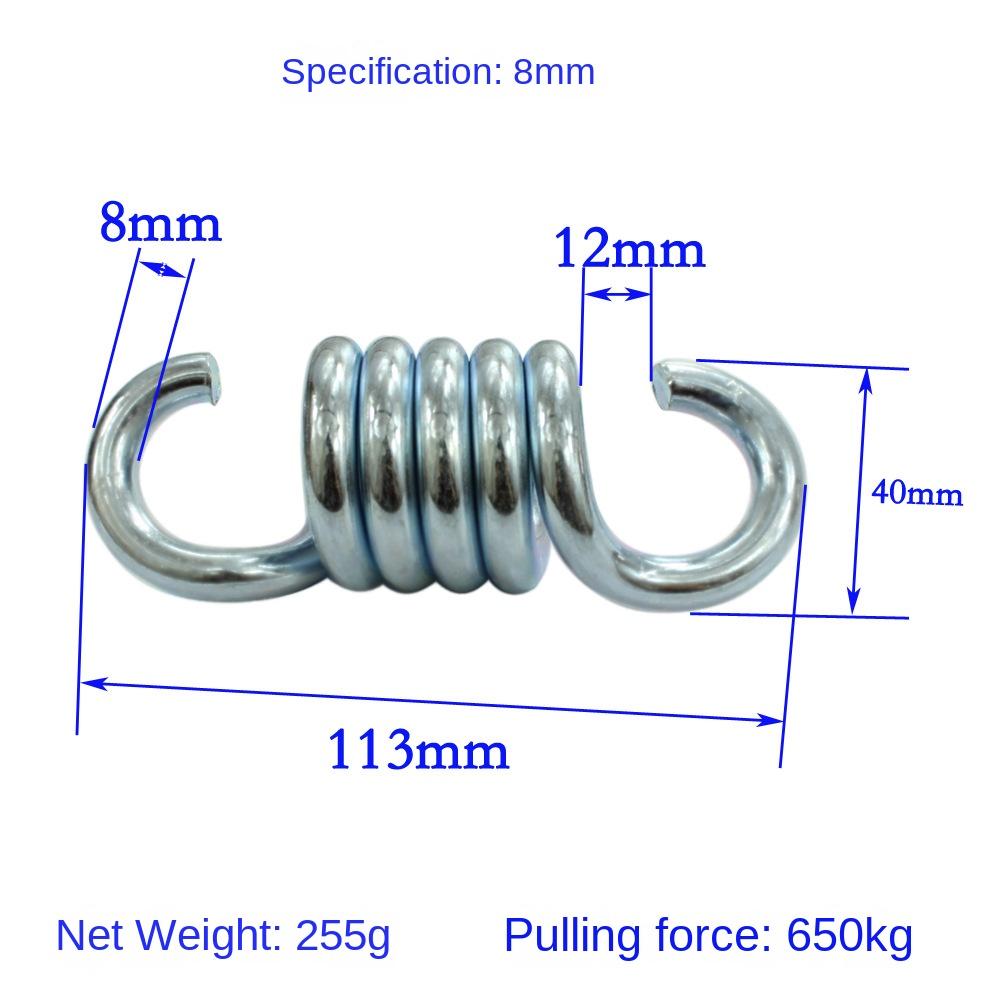 Подвесное кресло-яйцо Садовые качели Пружины Многофункциональные пружины Высококачественный Прочный пружинный крюк