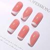 1Set Transparent Nail Art Silicone Stamping Stamper Scraper Image Plate Manicure Print Tool Diy With Cap Seal Printing Nail Tool