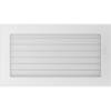 Vent Cover 17x30 White with Blinds