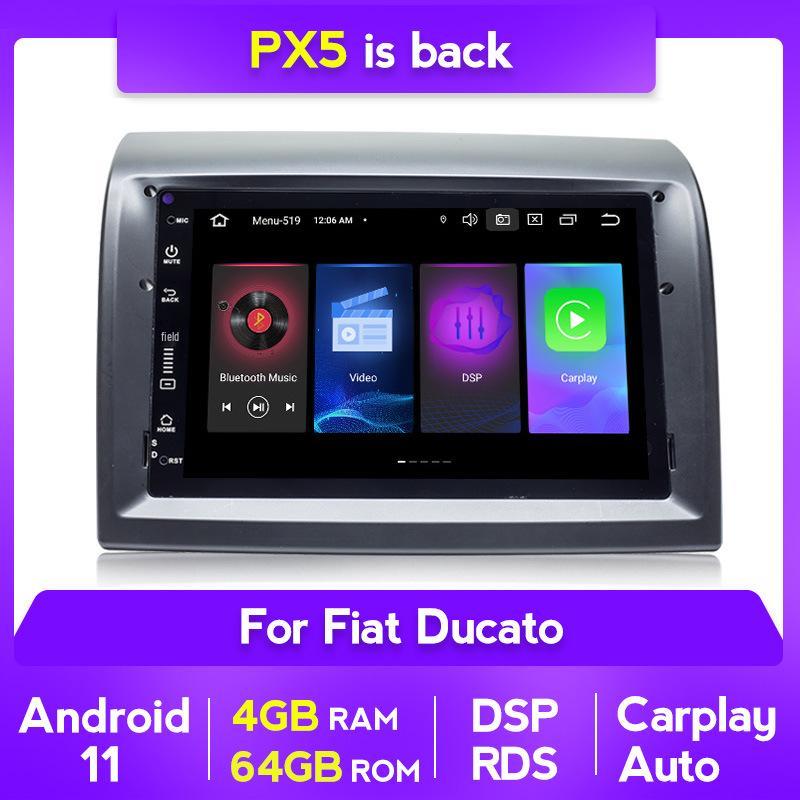 Fiat Ducato GPS Навигация Carplay Камера заднего вида Bluetooth CD Система Все-в-одном