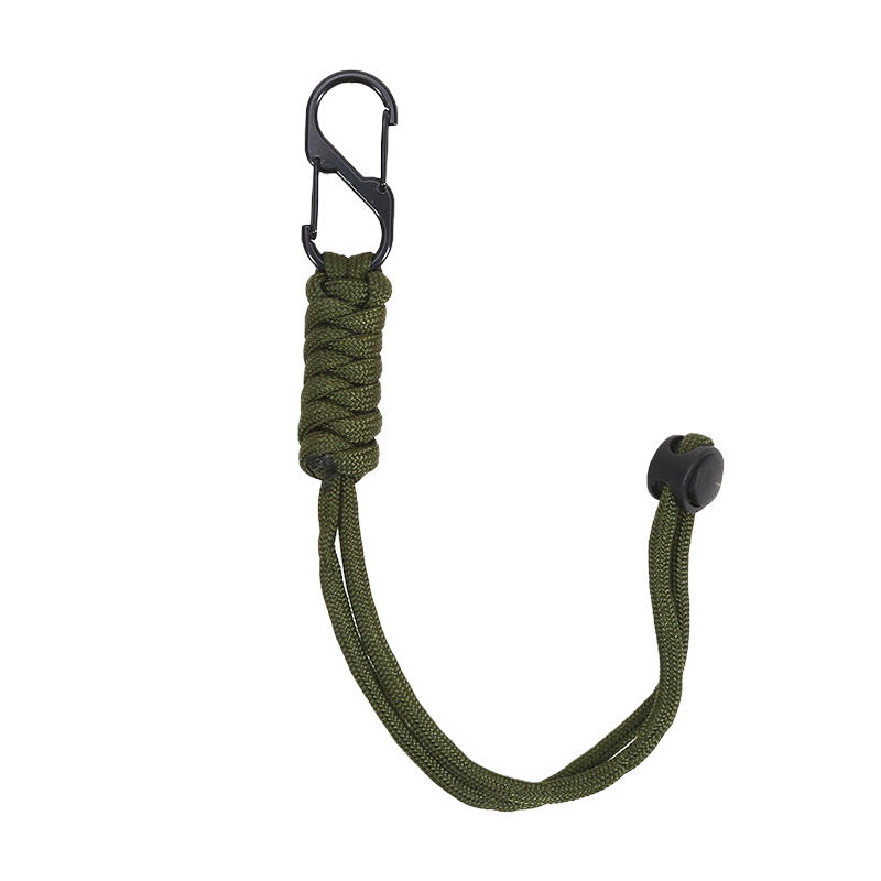 4 шт. Креативный простой цветной плетеный шнурок Брелок против потери Аксессуары для подвешивания на рюкзак Брелок для автомобиля Подвесной шнурок