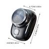 Men'S Mini Electric Shaver Pocket Size Face Beard Razor Usb Rechargeable Portable Business Trips Hair Trimmer Waterproof