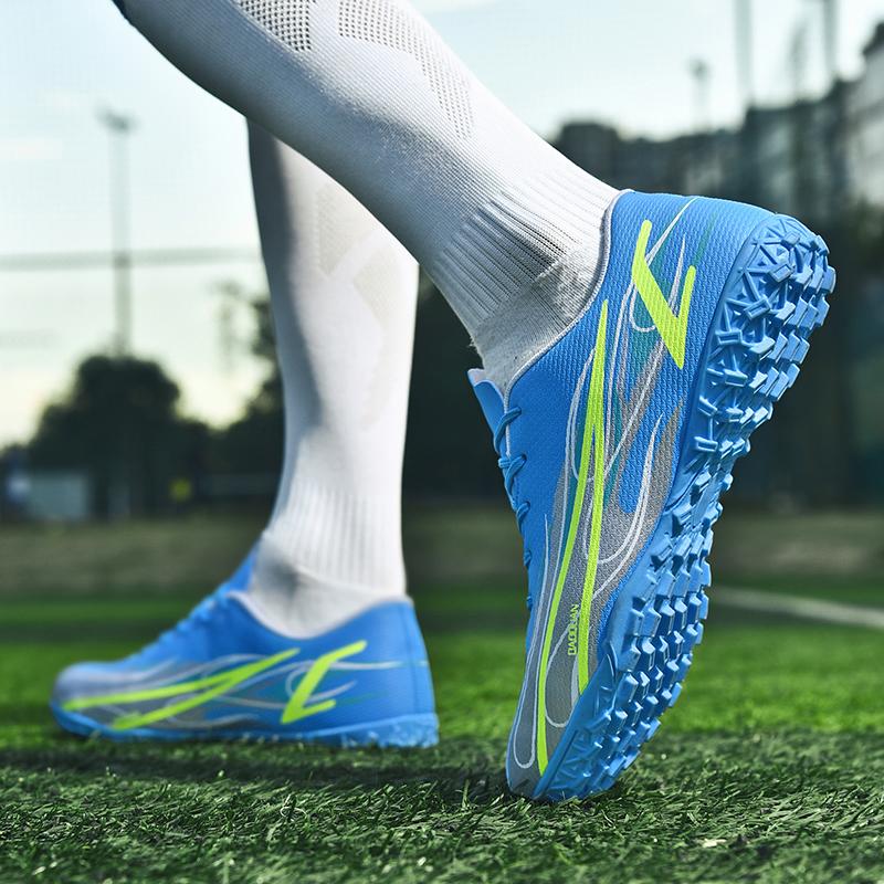 Kids Football Shoes  Broken Nails Male Teenagers Professional Artificial Grass Training Shoes Children's Football Boots