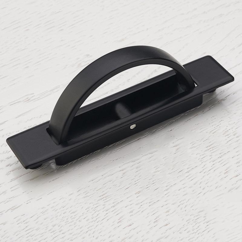 Скрытые дверные ручки с татами, утопленные ручки из цинкового сплава, напольные ручки для шкафа