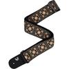 D'Addario Daddario Гитарные ремни Eco Comfort Гитарные ремни Жаккардовые 50RW02 Коричневый и оранжевый [Дом...