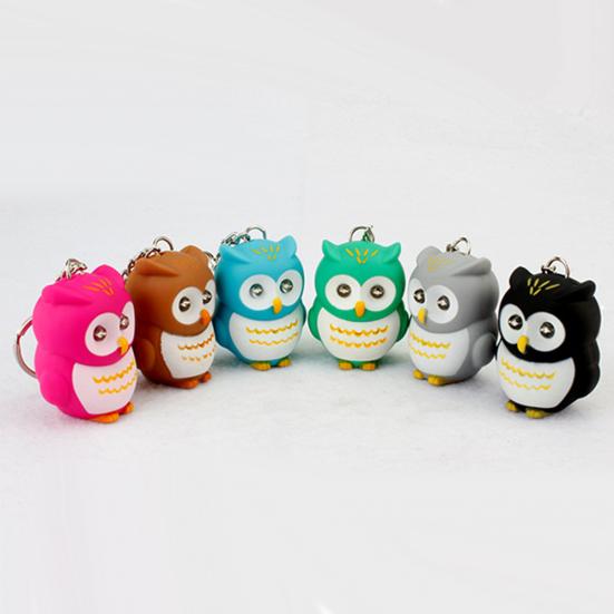 Брелок со светодиодной подсветкой и звуком, рождественский детский креативный подарок