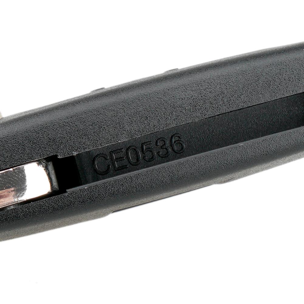 Складной чехол для ключей с 2 кнопками, пустой корпус для Peugeot 207 (CE0536+HU83)