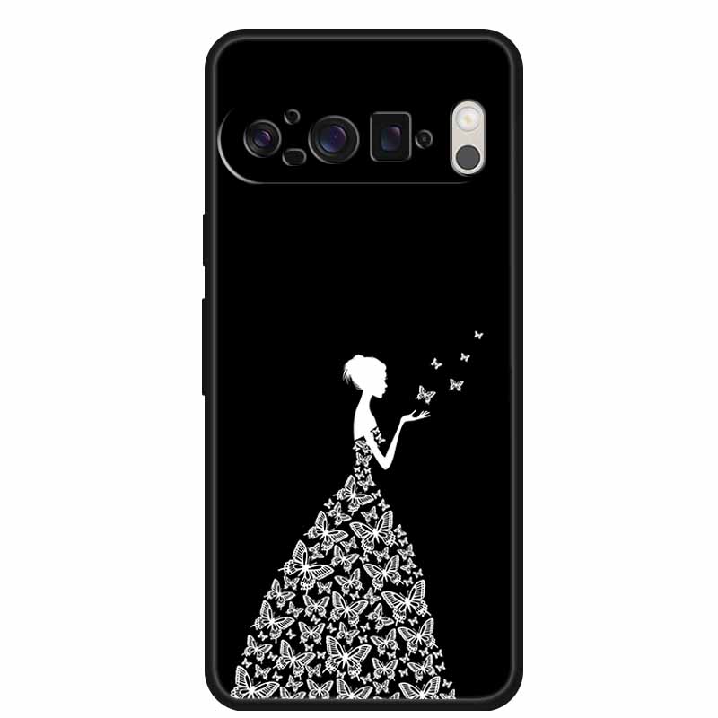 Для Google Pixel 10 Pro XL 5G Чехол 10Pro XL 6.8" Coque Черный Силикон Мягкий ТПУ Чехол для Телефона Для Google Pixel 10 Pro Чехол Оболочка Сумка