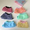 Spring Summer Pet Striped T-shirt Teddy Dog Cat Yorkshire Schnauzer Two-legged Shirt Clothes Dog Clothes for Small Dogs Girl