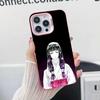 JJK Utahime Iori Pink Translucent Mobile Phone Case for iPhone 17 16 15 14 13 12 11 X XR XS Air Pro Max Plus Colorful Cover