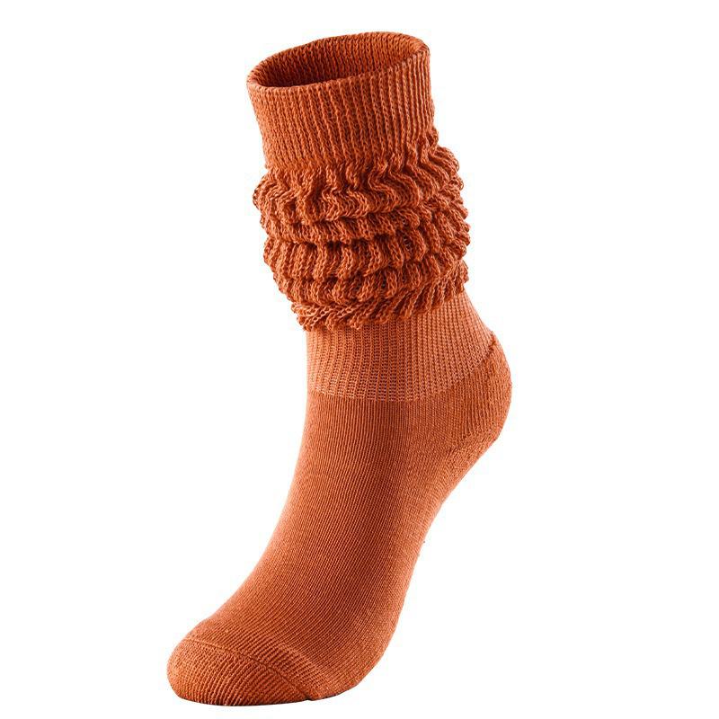 Красочные унисекс осенне-зимние длинные носки-пузыри для тепла и стиля