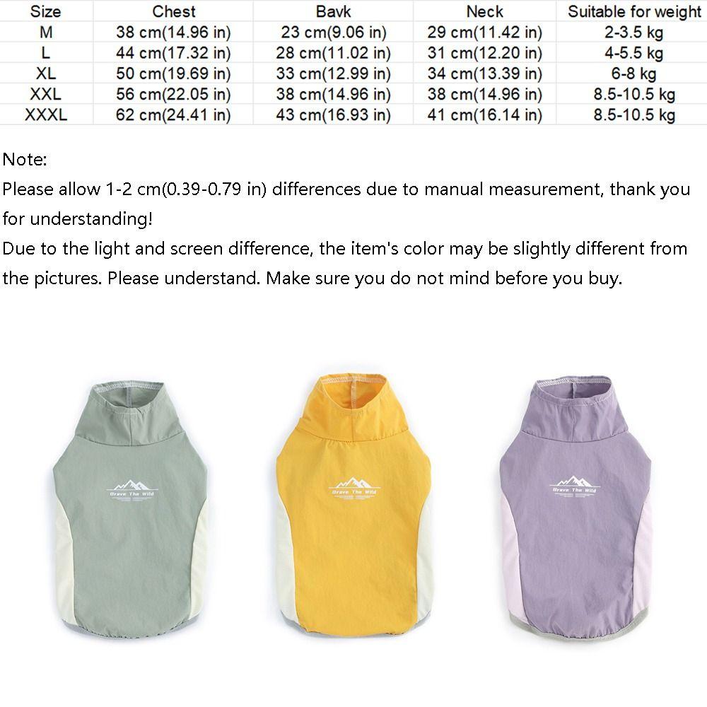 Quick-drying Dog Sun Protection Vest Ice Feeling Fabric Pet Sunscreen Clothes  Pet Cats