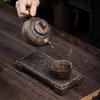 Brick Tea Pot Holder Japanese Household Ceramic Tray Water Storage Mini Small Table Single Bamboo Kung Fu Set