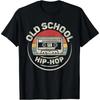 Vintage Retro Old School Hip Hop 80s 90s Cassette Music T-Shirt Men Short-sleev Summer Fashion Shirt Casual Streetwear Male Tops