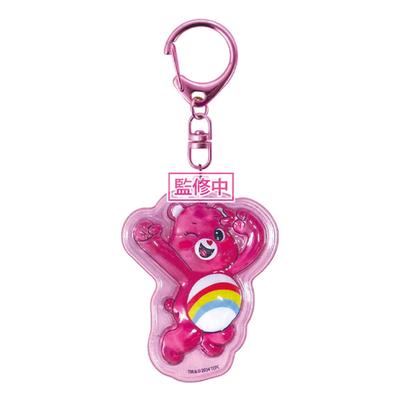 K Company Care Bears Плюшевый брелок Cheer Bear x x D1см CPU1-KB-CB Размер В6.8 Ш5.1
