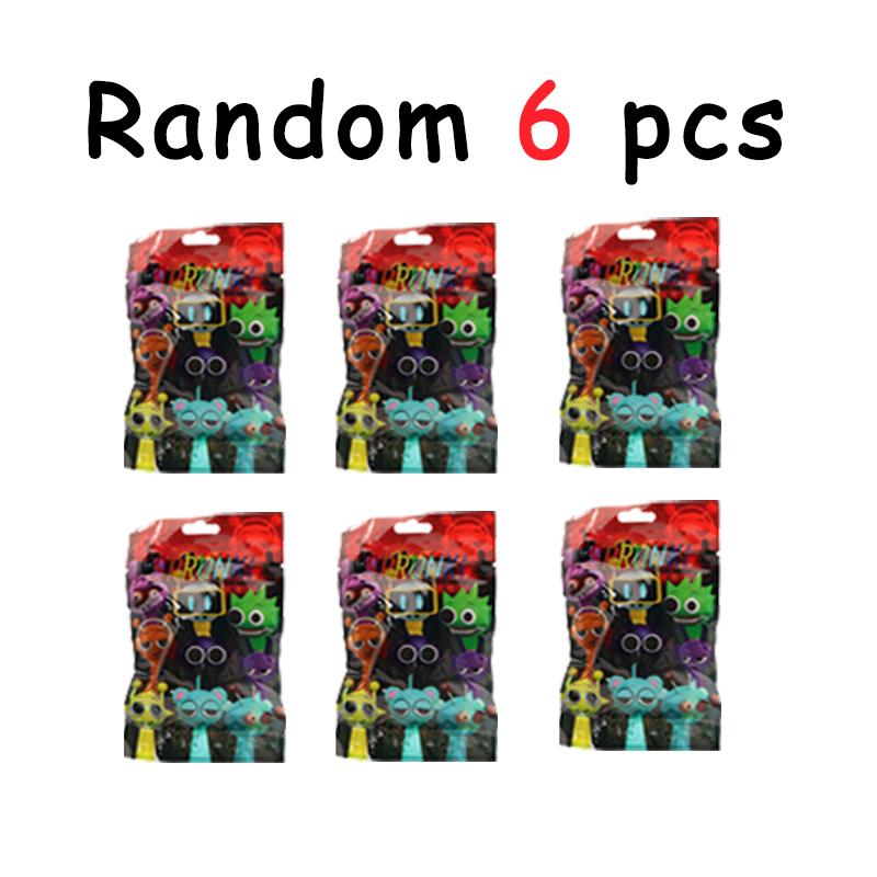 Game Sprunki Pvc Figure Toys 7cm Sprunki Incredibox Action Figures Collection Model Doll Toy for Kid Birthday Christmas Gift