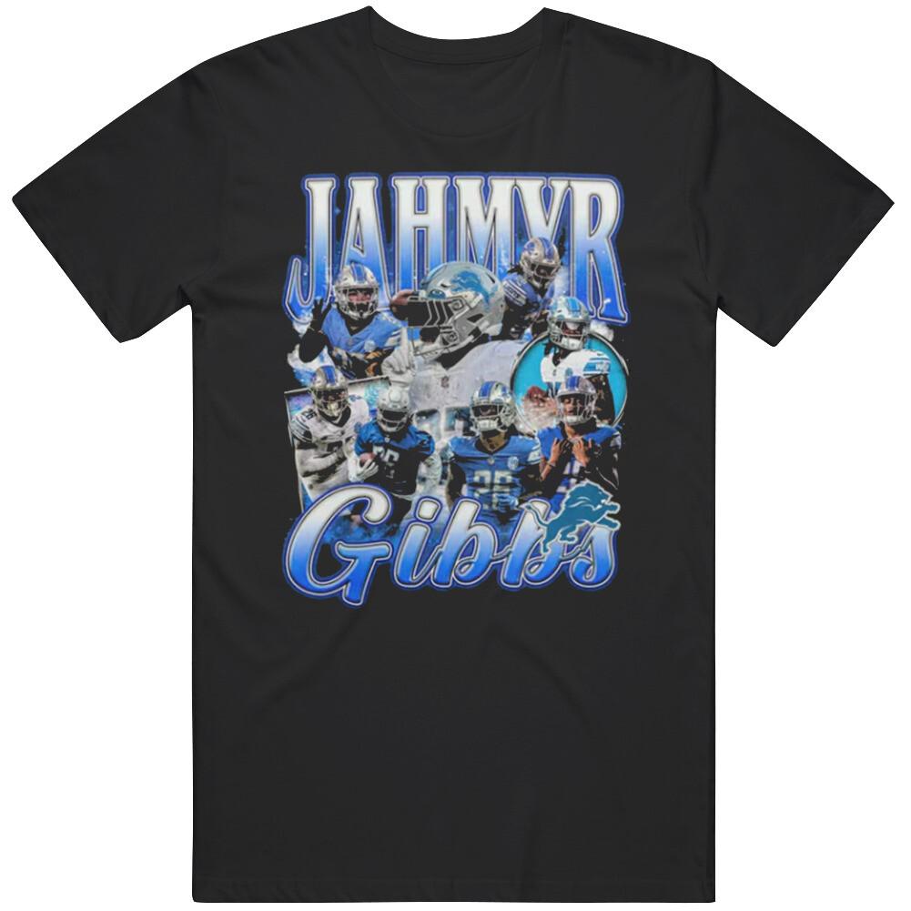 Vintage 90s Graphic Style Jahmyr Gibbs T Shirt Mens Womens Tees Top