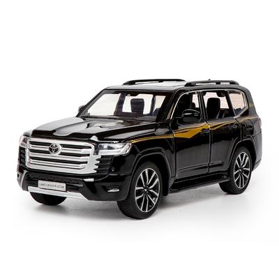 1/32 Toyota Land Cruiser LC300 Prado Внедорожник Сплав Модель автомобиля Литой металл Игрушка Внедорожники Модель автомобиля Звук и свет Подарок для детей