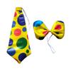 Amusement Park Clown Bow Tie/Necktie/Hairband Universal Men Circus Vintage Show Style Adult Cosplay Party Accessories