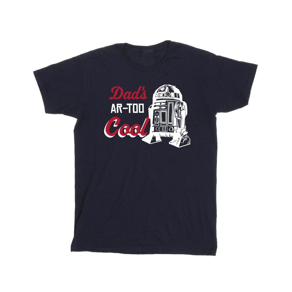 Star Wars Mens Dads R2 Cool T-Shirt
